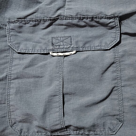 Grey Wrangler Cargo Shorts - Picture 4 of 5